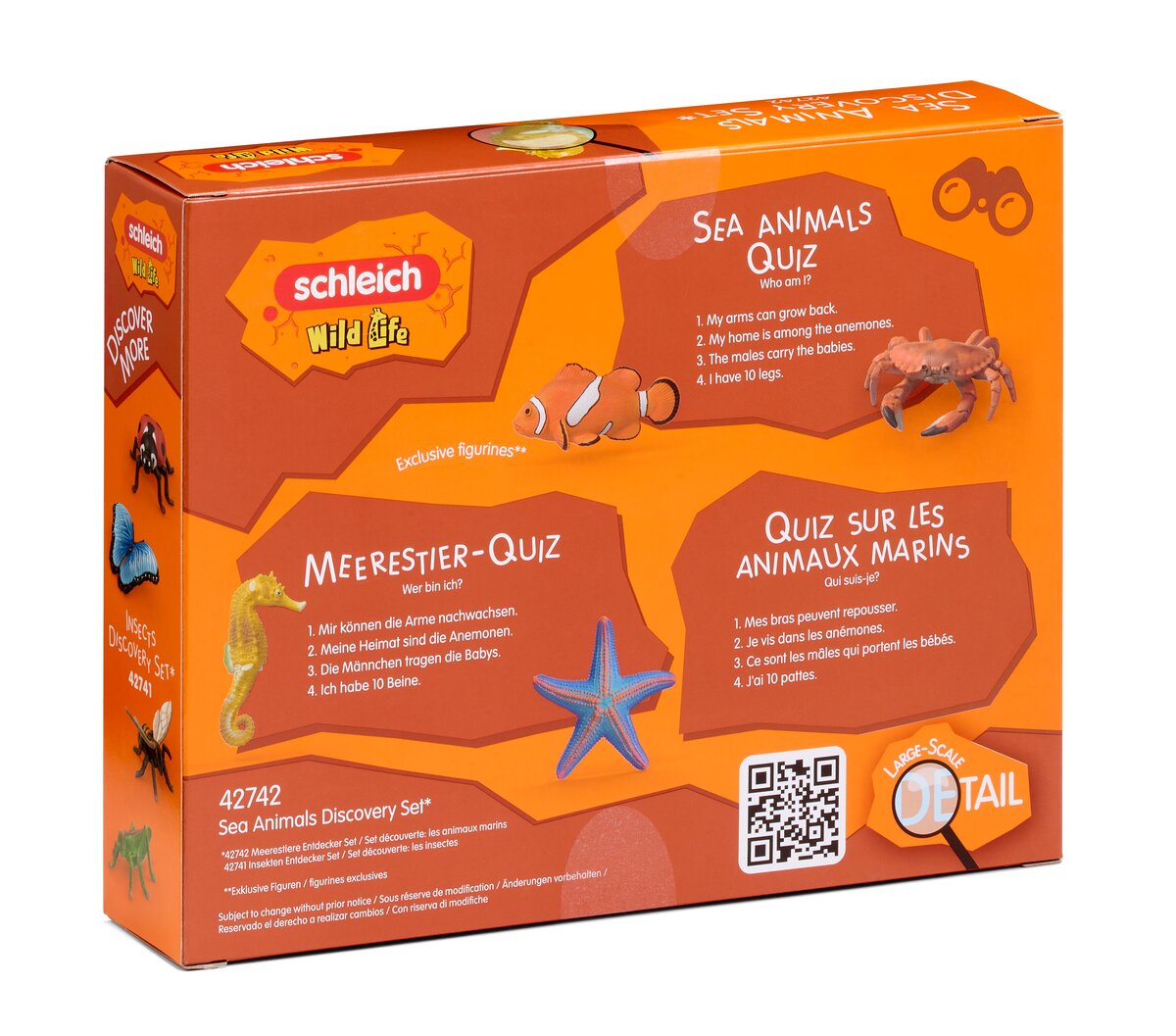 schleich-wild-life-meerestiere-entdecker-set-42742-figuren image 4