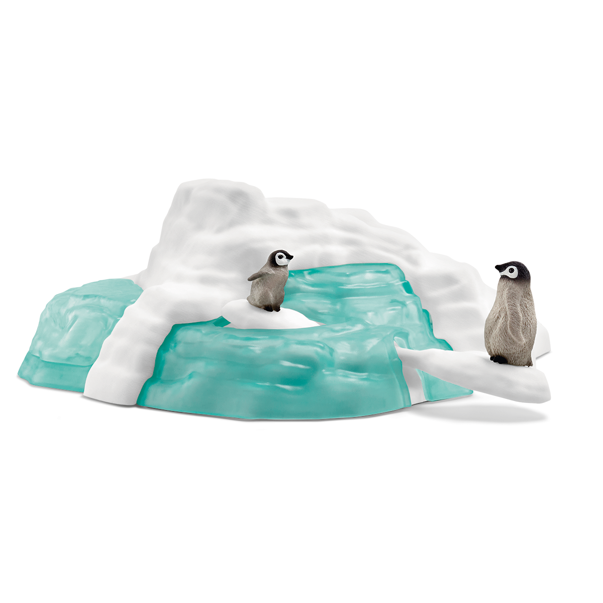 schleich-wild-life-pinguin-familienspa-tierfigur-eis-set image 4