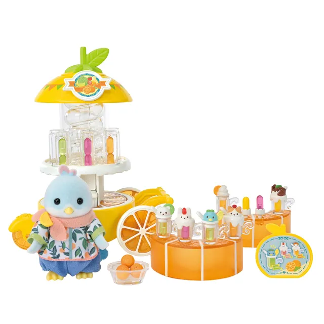 sylvanian-families-town-5861-zitronenvogel-saftbar-spielset image 1