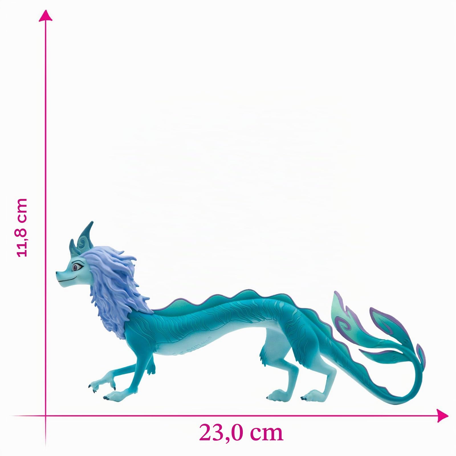 bullyland-11502-sisu-wasserdrache-disney-spielfigur-23-cm image 2