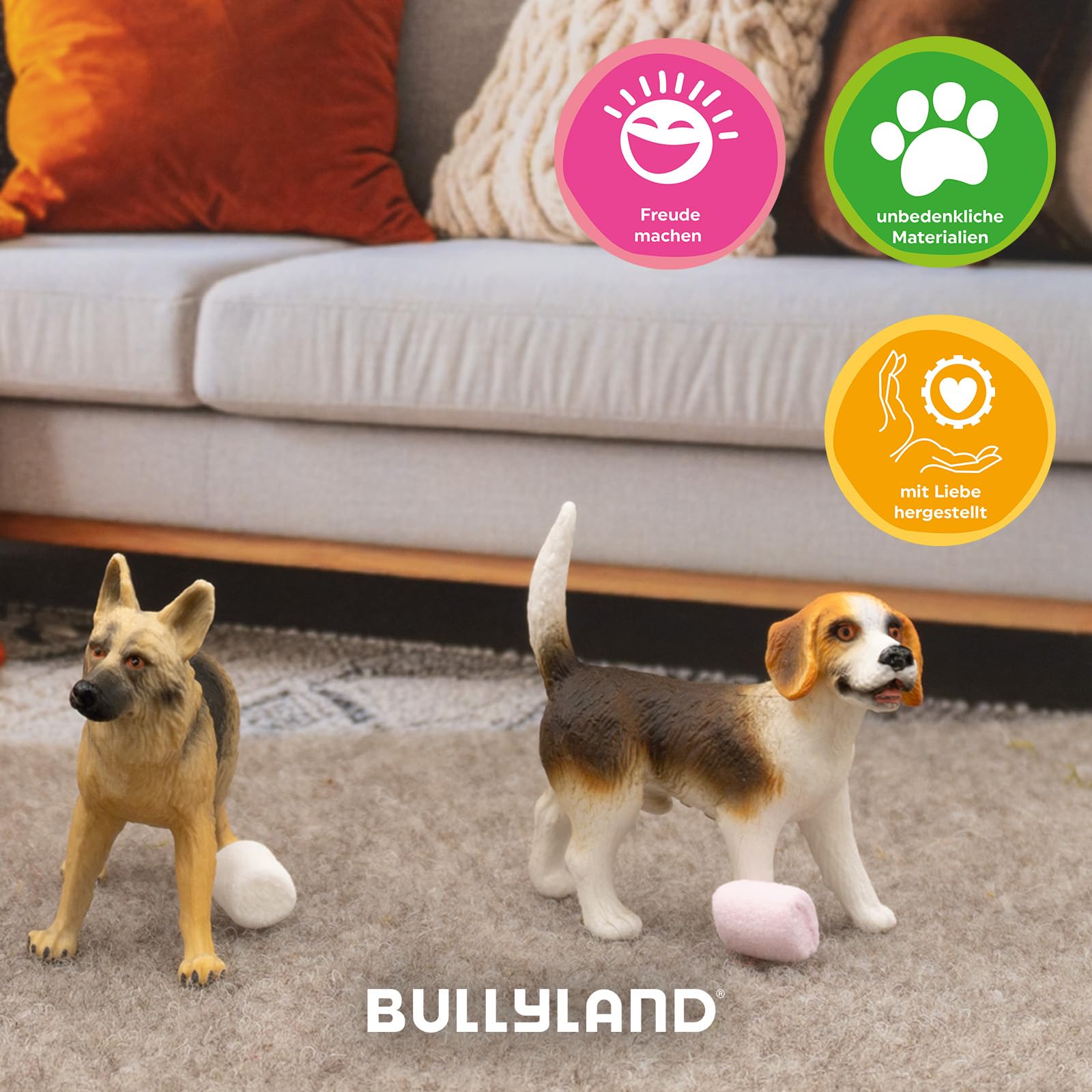 bullyland-pets-65424-beagle-spielfigur-6-2-cm-pvc-frei image 2