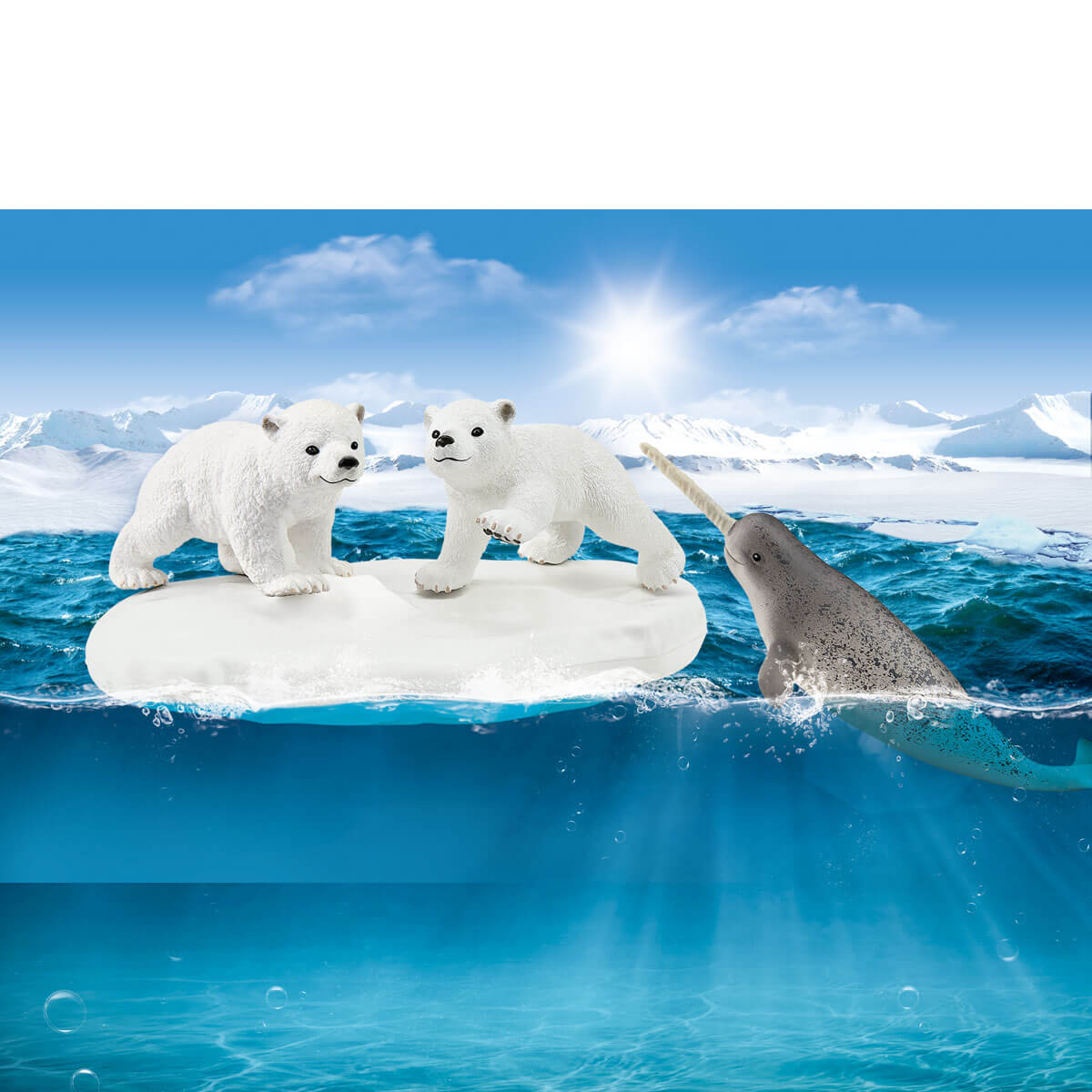 schleich-wild-life-eisb-ren-rutschpartie-set-42531 image 2