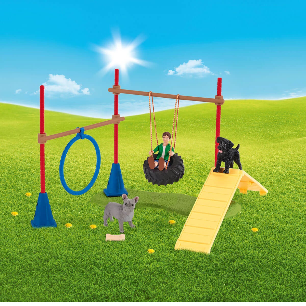 schleich-farm-world-spielspa-f-r-hunde-set-42536 image 7