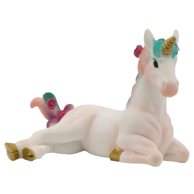 bullyland-enchanted-forest-einhorn-fohlen-75572-spielfigur-wei image 1