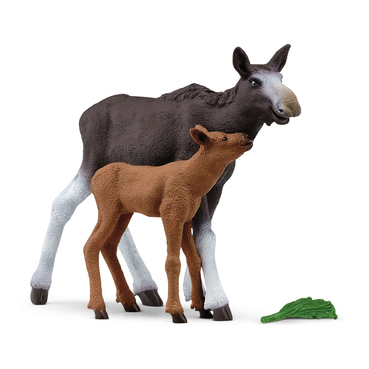schleich-wild-life-elchkuh-mit-kalb-tierfiguren-set-42629 image 3