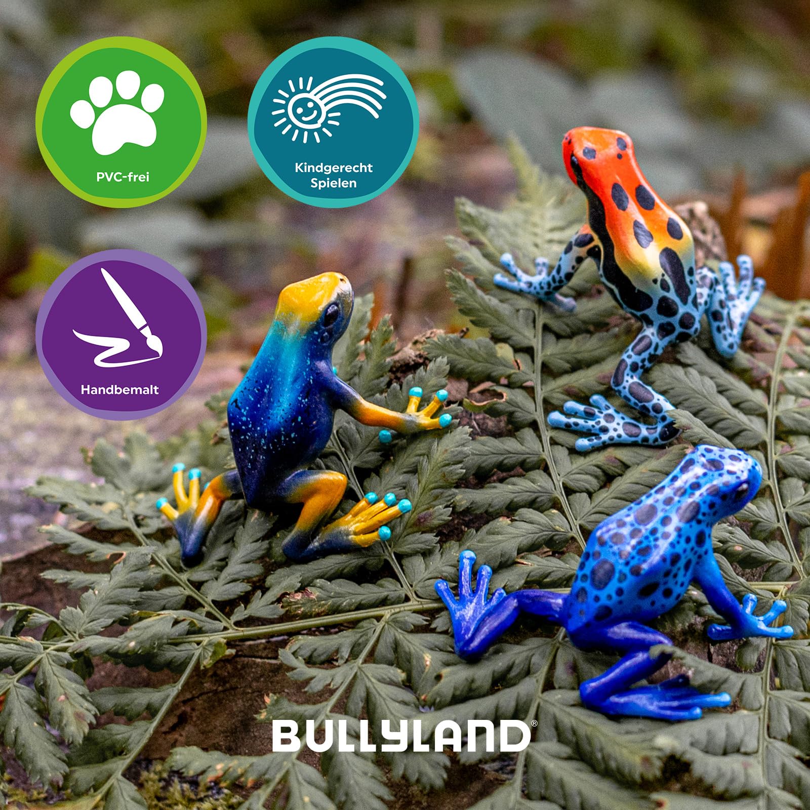 bullyland-frogs-68523-baumsteigerfrosch-azureus-figur-6-1-cm image 5