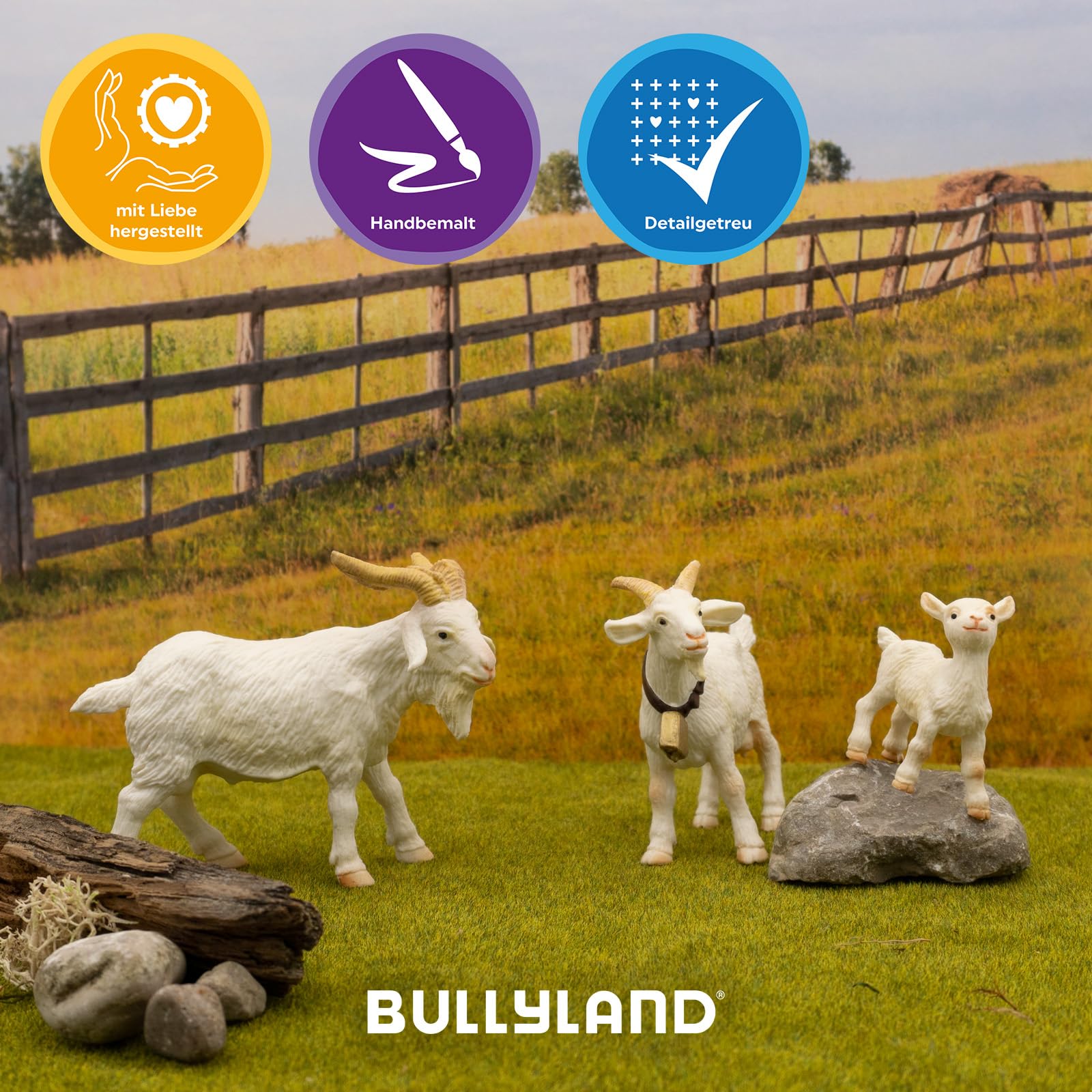 bullyland-farm-62318-ziege-spielfigur-9-cm image 5