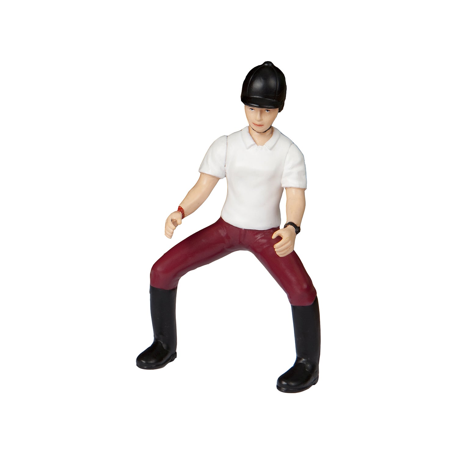 papo-pferde-junge-reiterin-figur-m-dchen-mit-helm-pony-set image 1
