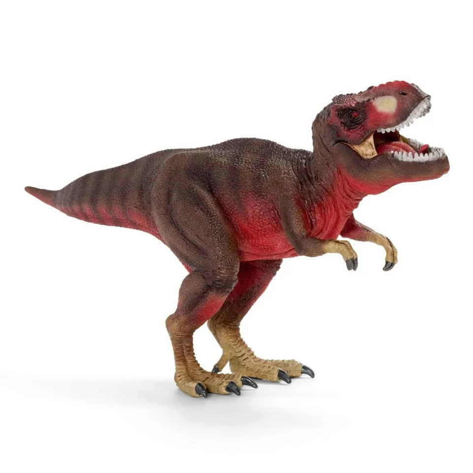 schleich-dinosaurs-72068-t-rex-dinosaurierfigur-rot image 1