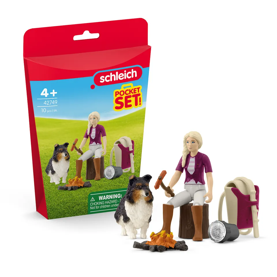 schleich-pocket-sets-sofia-barbecue-spielfigur-mit-shetland image 1