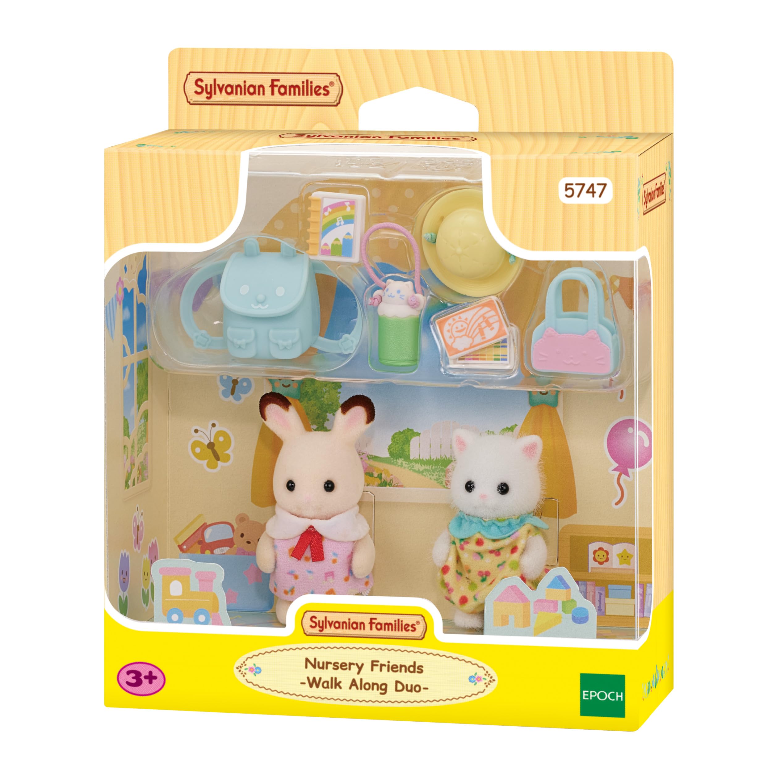 sylvanian-families-5747-sonnenschein-freunde-puppenhausfiguren-2er-set image 1
