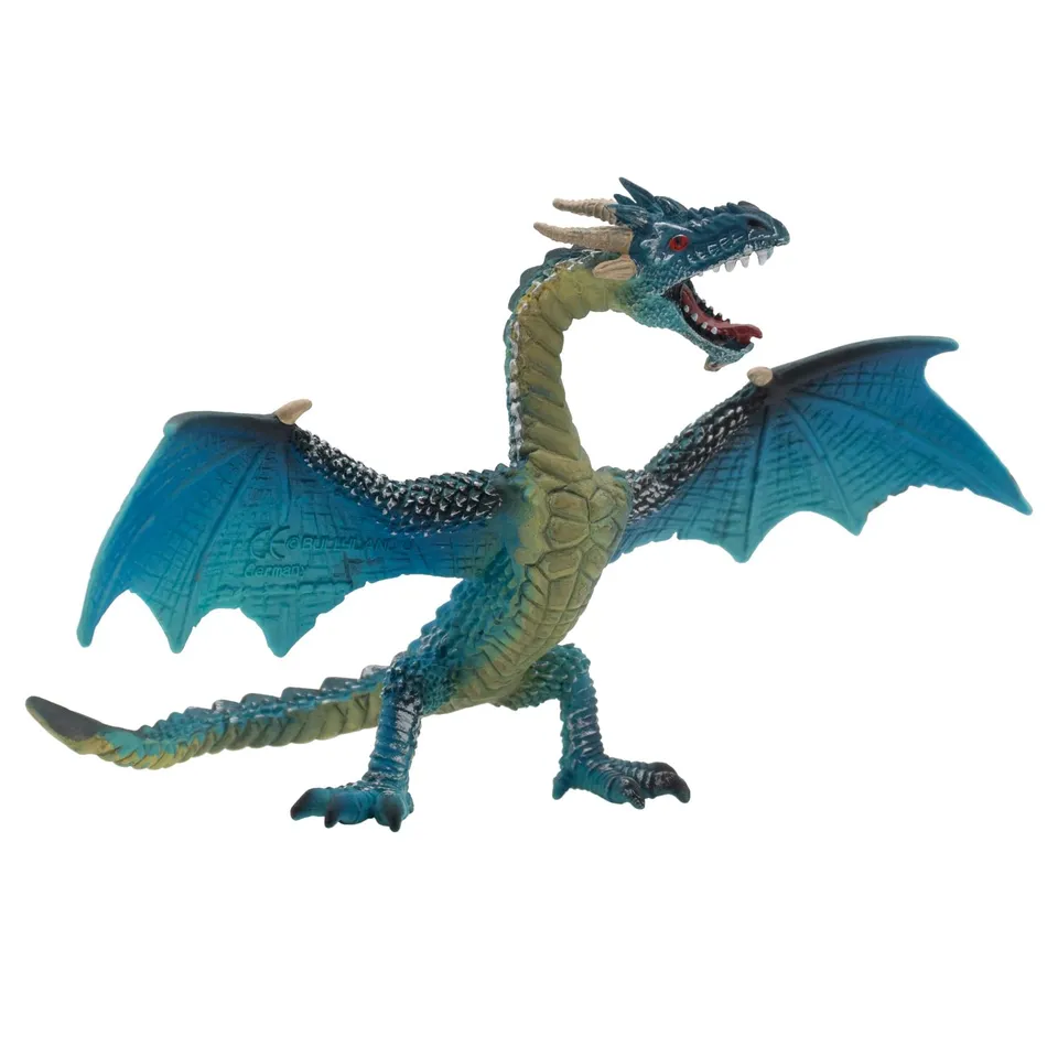 bullyland-enchanted-forest-t-rkiser-drache-75592-figur-10-3-cm image 1
