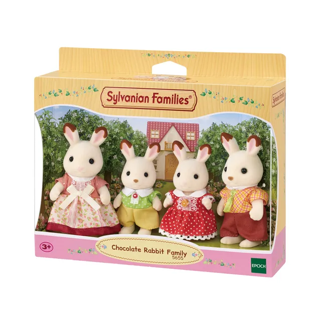 sylvanian-families-village-l5655-schokoladenhasen-familie-4-figuren image 1