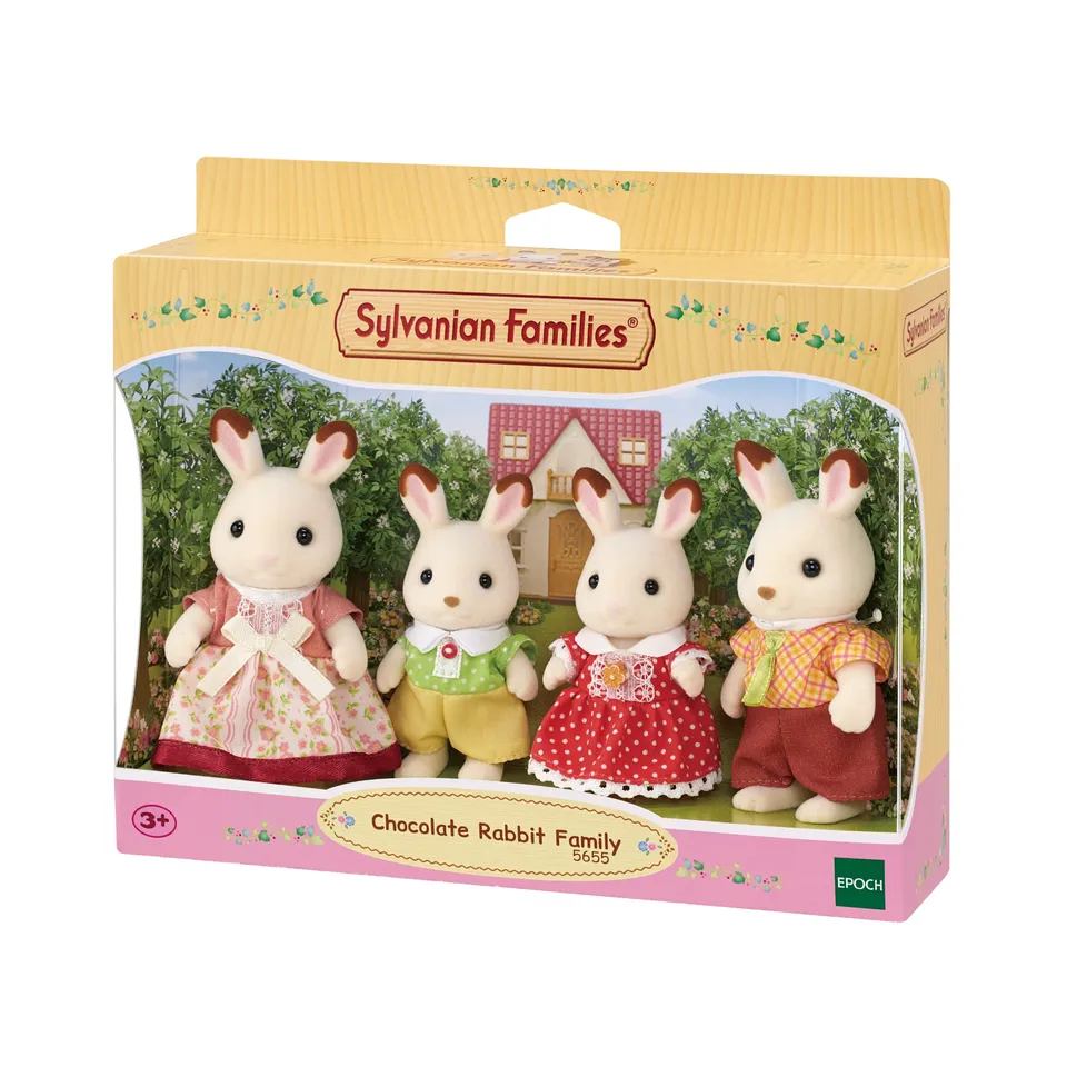 sylvanian-families-village-l5655-schokoladenhasen-familie-4-figuren image 1