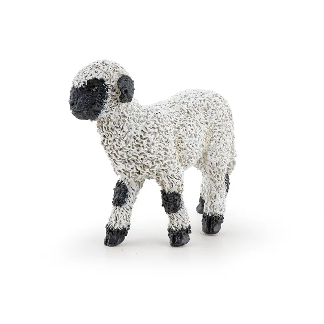 papo-farmyard-friends-walliser-schwarznasenlamm-schaffigur image 1