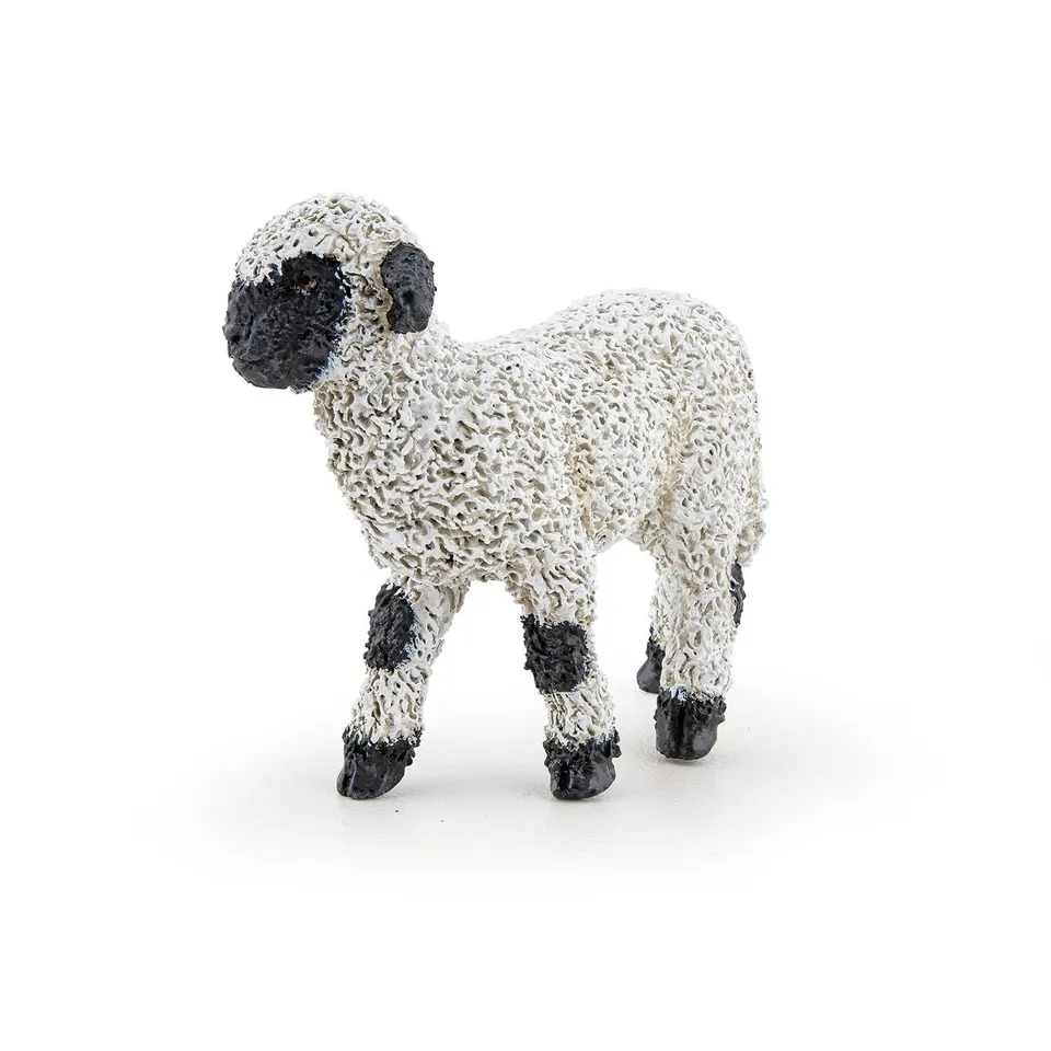 papo-farmyard-friends-walliser-schwarznasenlamm-schaffigur image 1