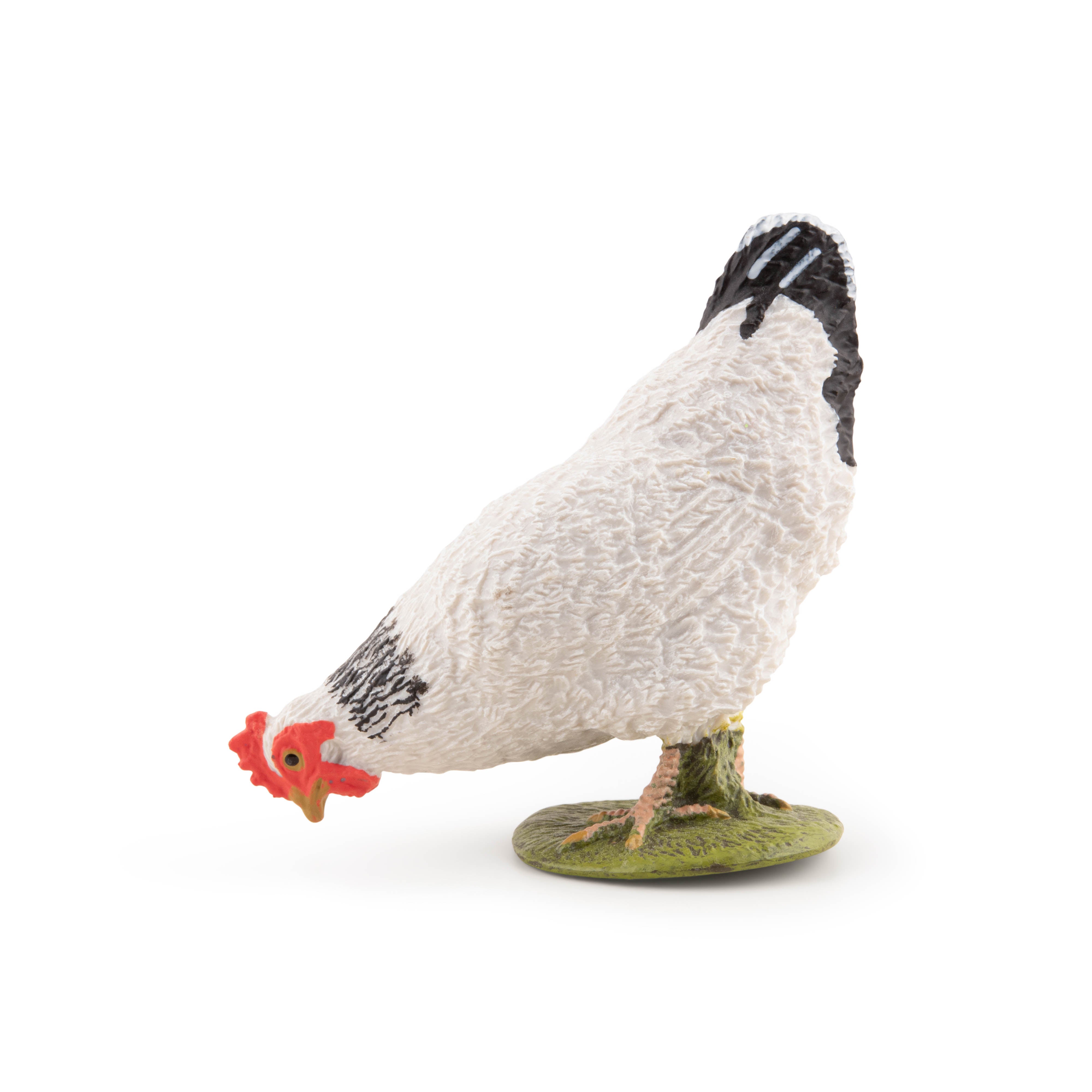 papo-farmyard-friends-pickende-wei-e-henne-huhn-figur-bauernhof image 1