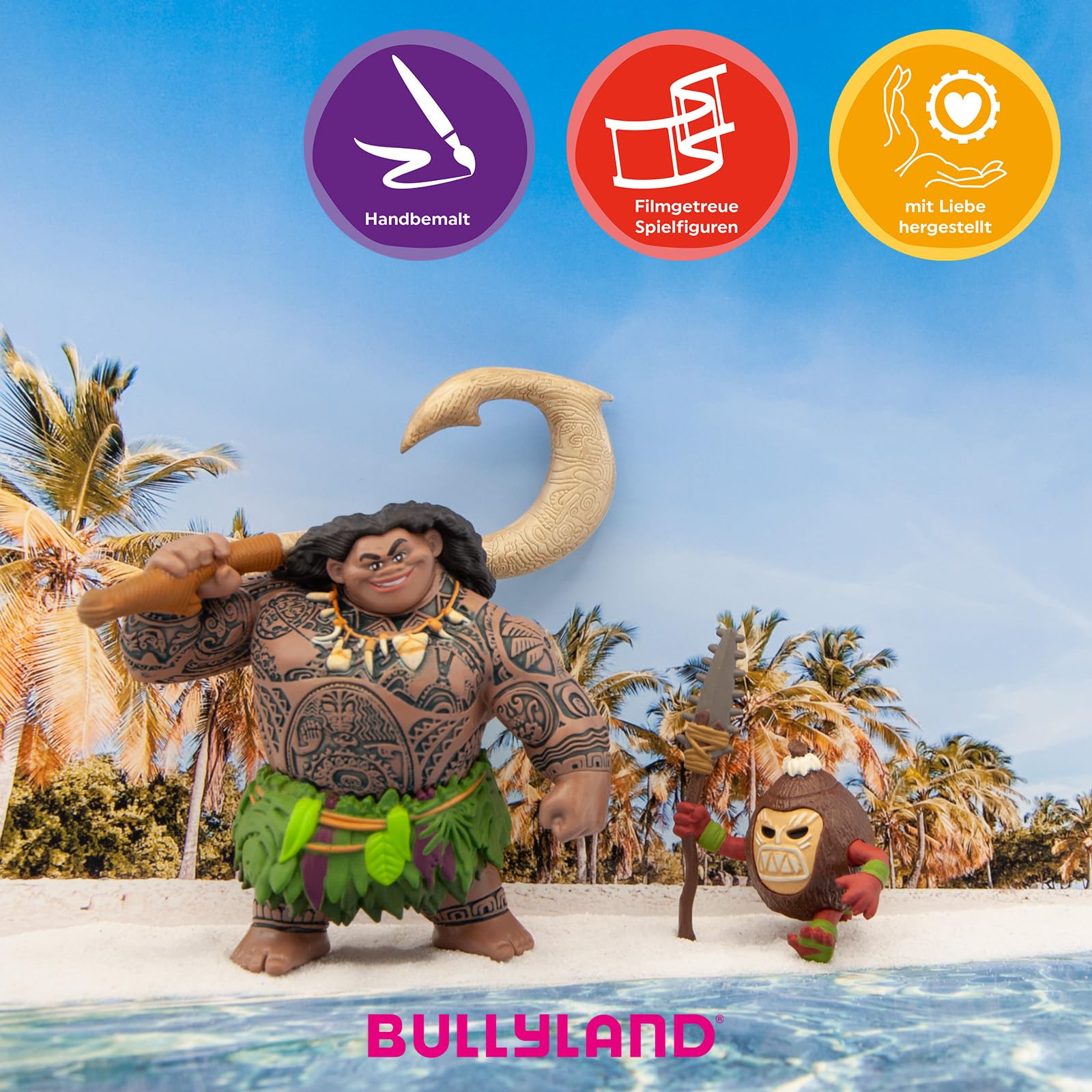 bullyland-disney-princess-13189-kokomora-vaiana-figur-7-5-cm image 5