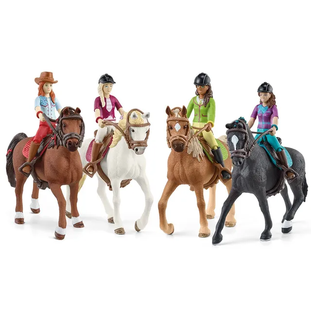 schleich-horse-club-ausritt-spielset-72221-mit-pferden image 1