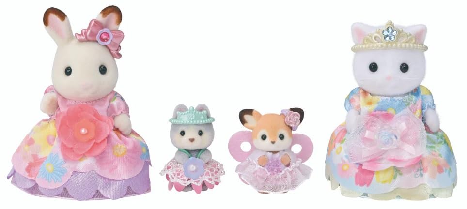 sylvanian-families-town-girl-5809-blumenprinzessinnen-set-4-figuren image 5
