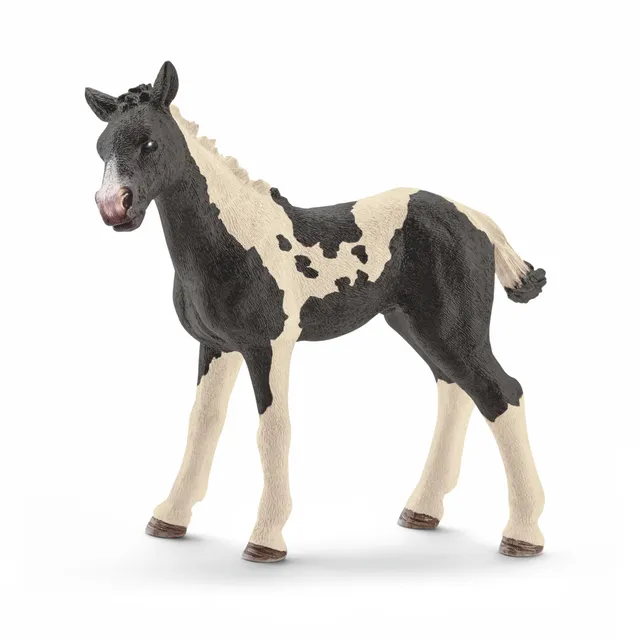 schleich-horse-club-pinto-fohlen-pferdefigur-gescheckt image 1