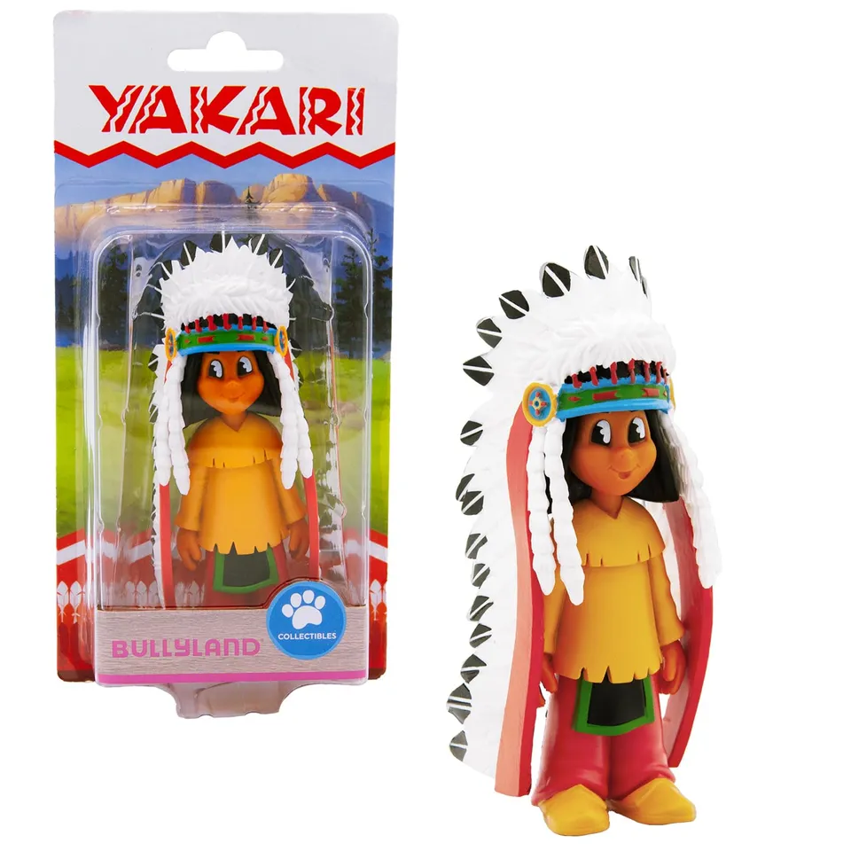 bullyland-yakari-43364-spielfigur-11-2-cm-mit-federschmuck image 1