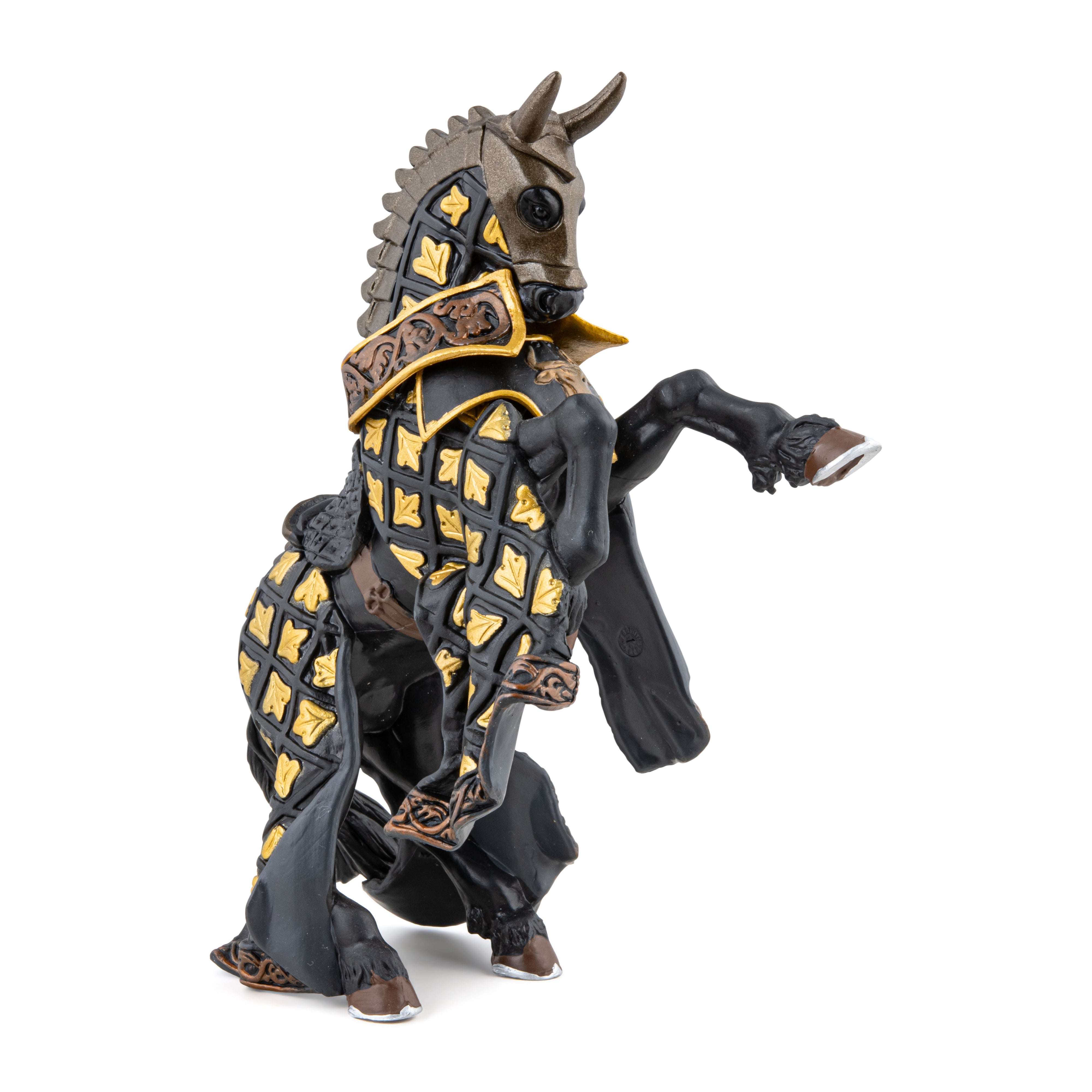 papo-medieval-master-of-arms-pferd-stierwappen-figur image 4