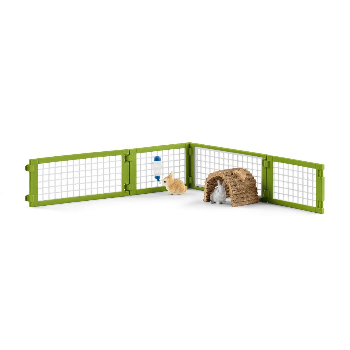 schleich-farm-world-kaninchenstall-spielset-mit-hasen image 4