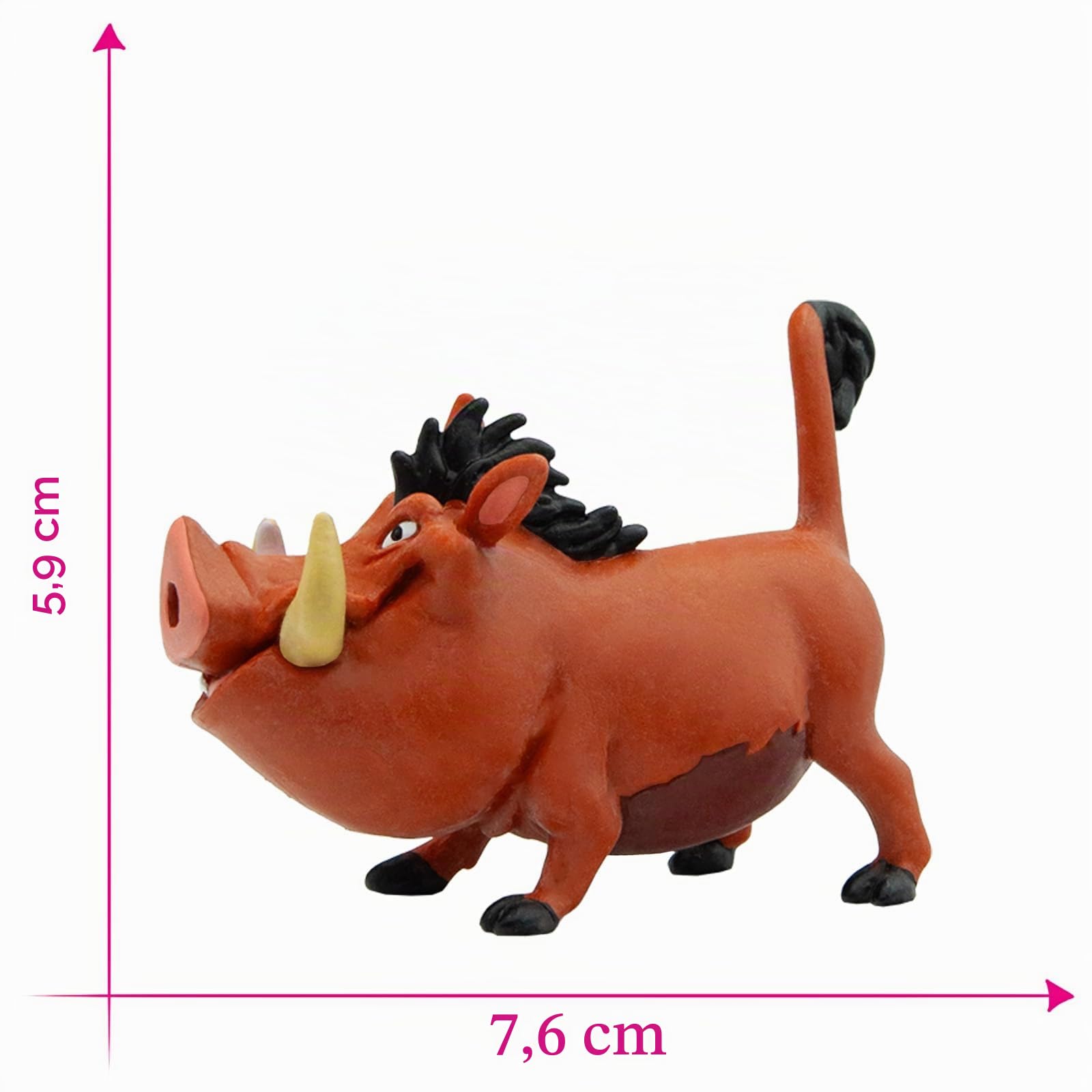 bullyland-disney-classic-pumbaa-12533-figur-7-6-cm-braun image 2