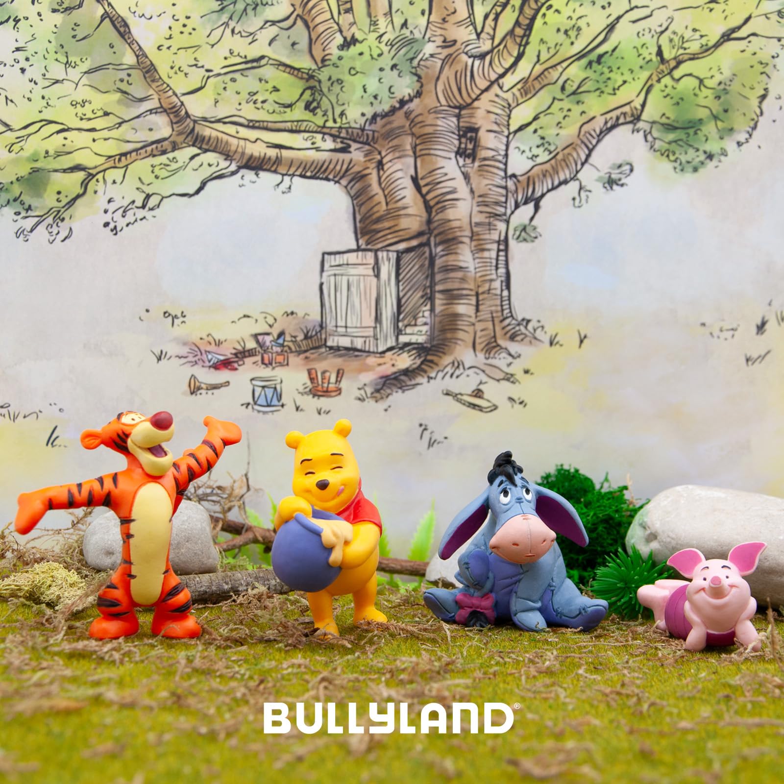 bullyland-disney-classic-12340-puuh-spielfigur-honigtopf-7-cm image 6
