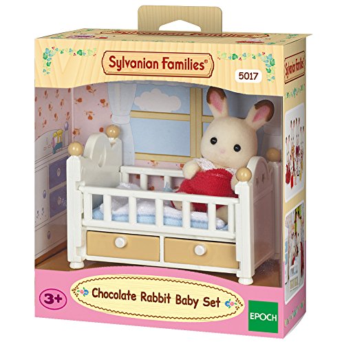 sylvanian-baby-schokoladenhasen-baby-5017-mit-babybett-set image 6