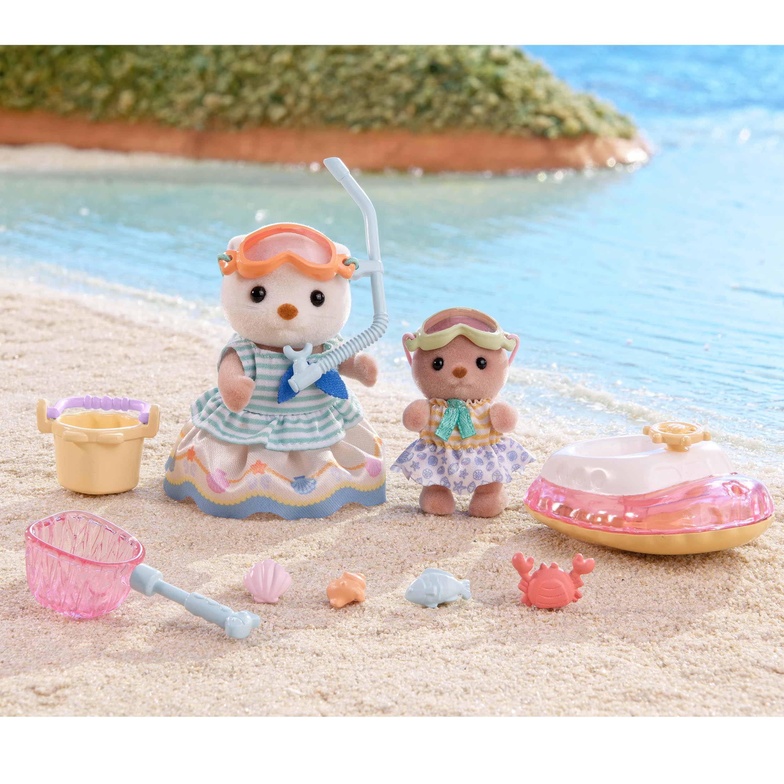 sylvanian-families-baby-seashore-5804-seeotter-schnorchel-spielset image 8
