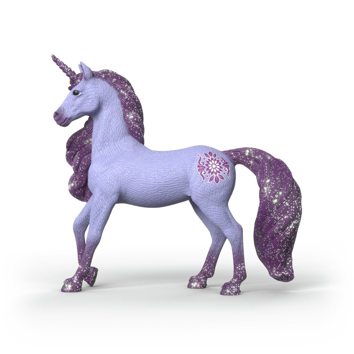 schleich-bayala-einhorn-hengst-orchid-figur-70893-glitzer image 4