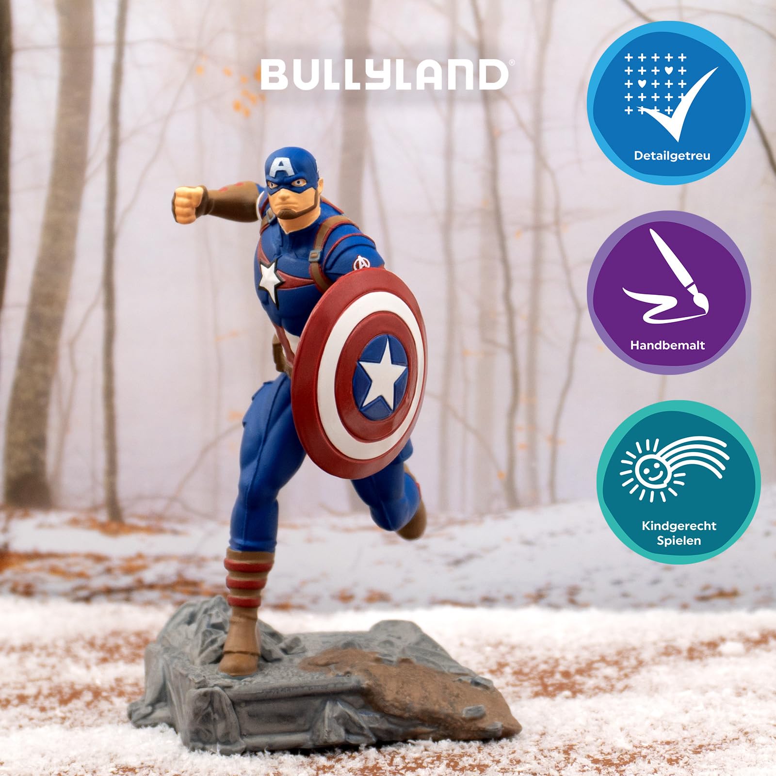 bullyland-marvel-11335-captain-america-figur-11-cm image 5