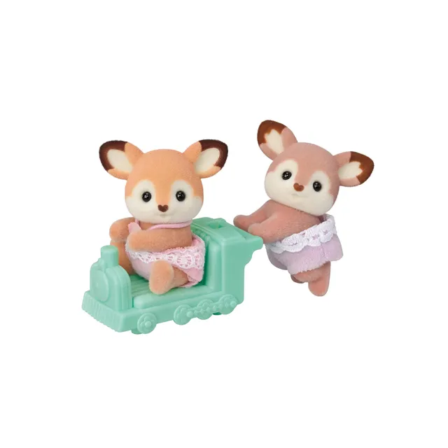 sylvanian-families-baby-reh-zwillinge-5800-spielset image 1