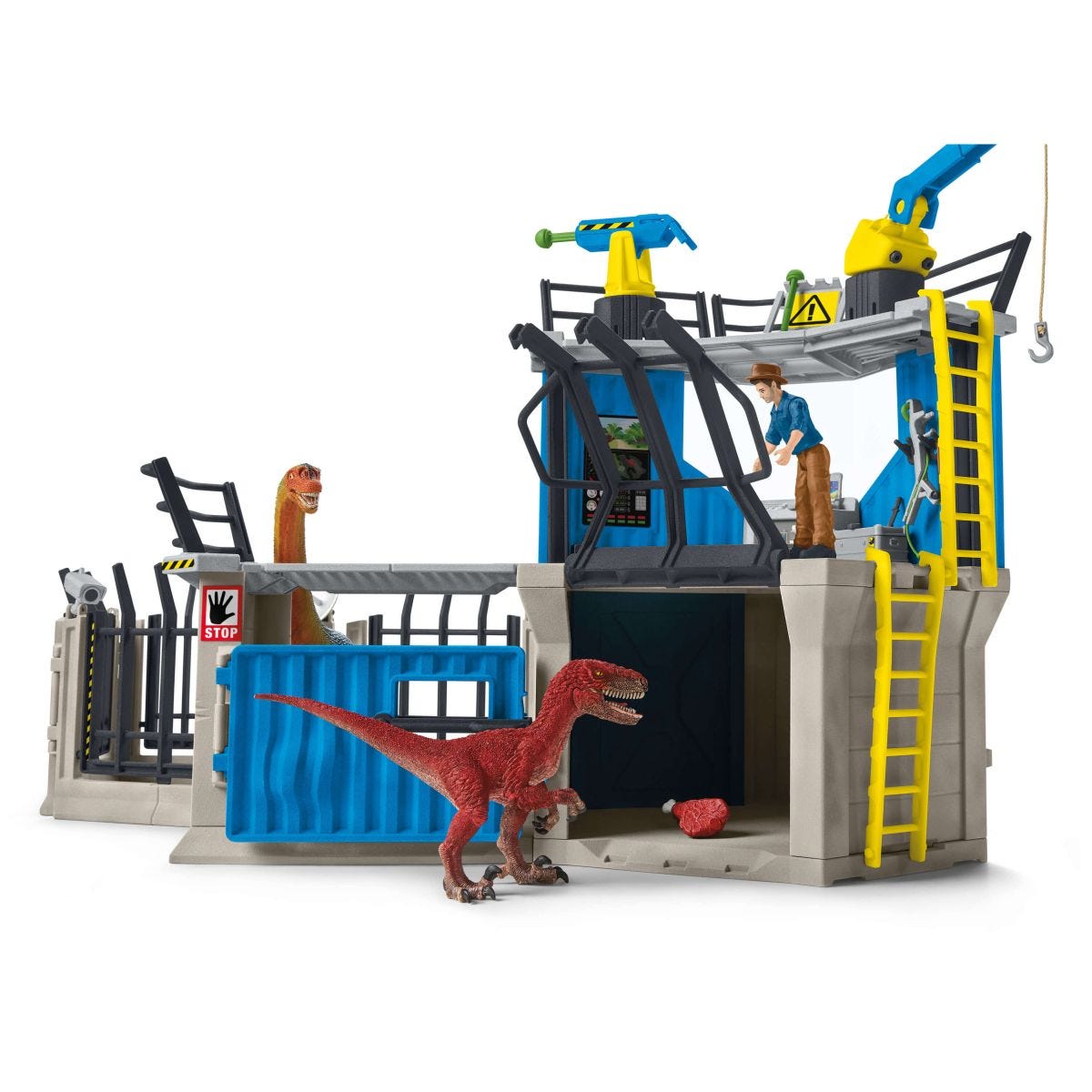 schleich-dinosaurs-gro-e-dino-forschungsstation-spielset-41462 image 3