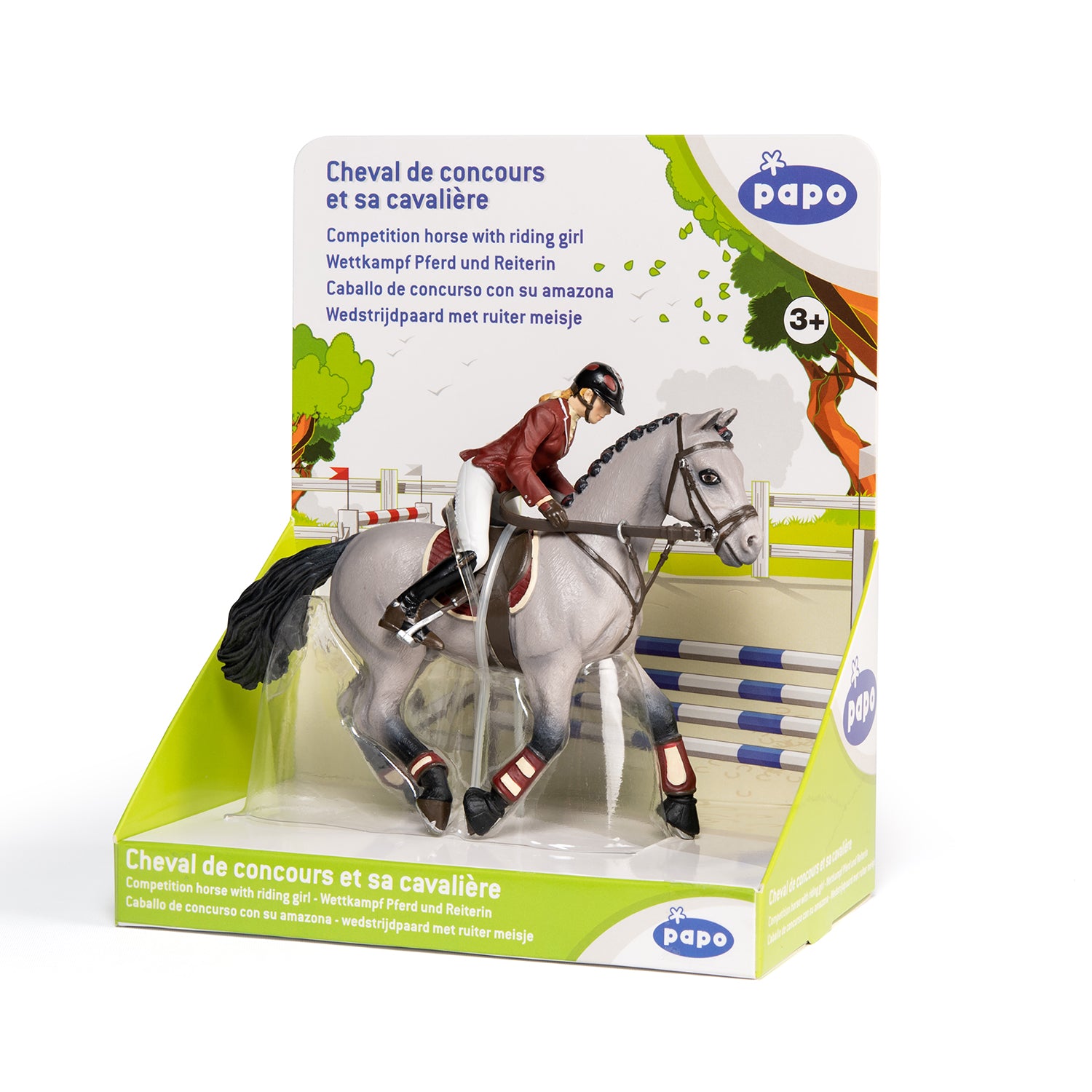 papo-turnierpferd-mit-reiterin-springreiten-set-sammler image 6