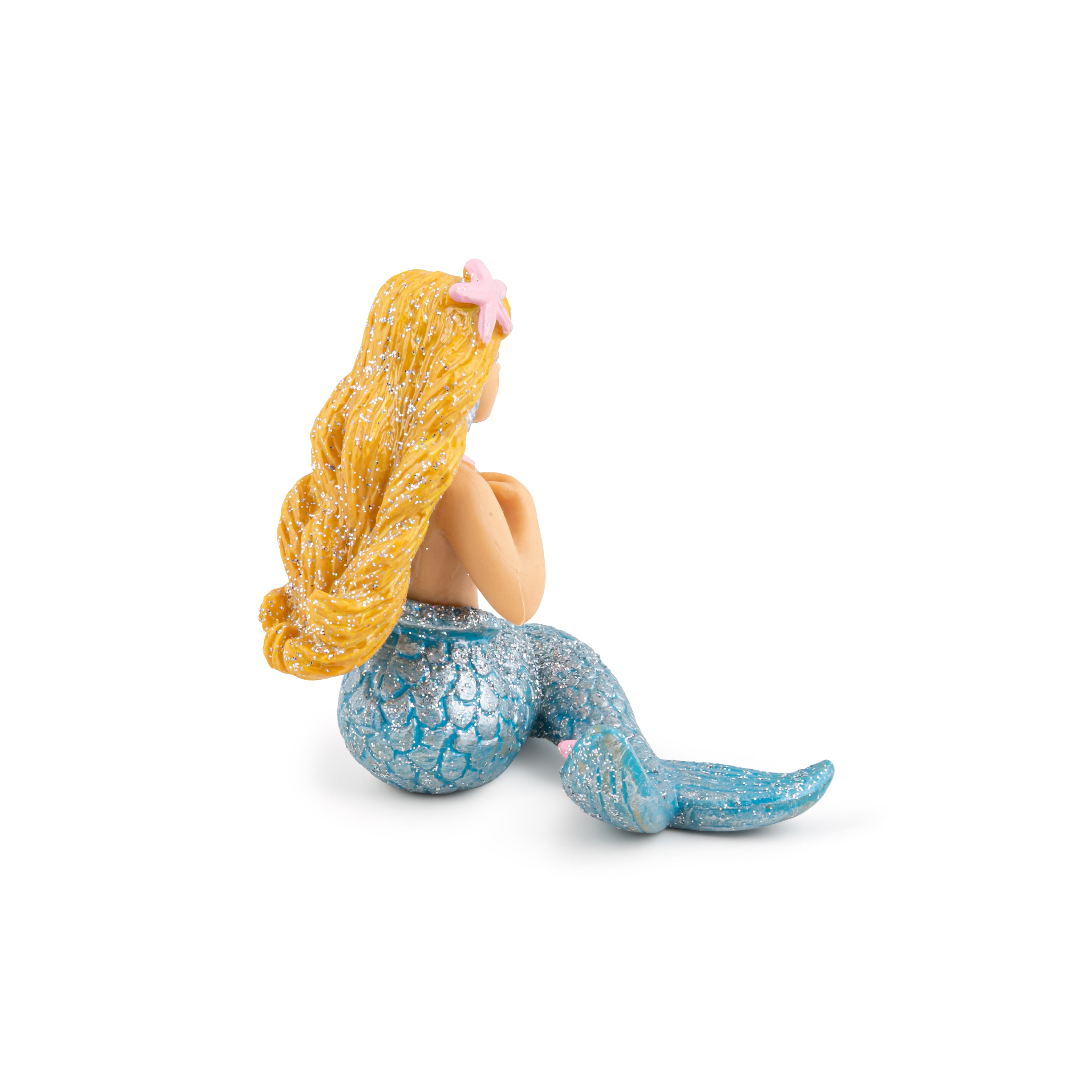 papo-enchanted-world-silberne-meerjungfrau-figur image 5