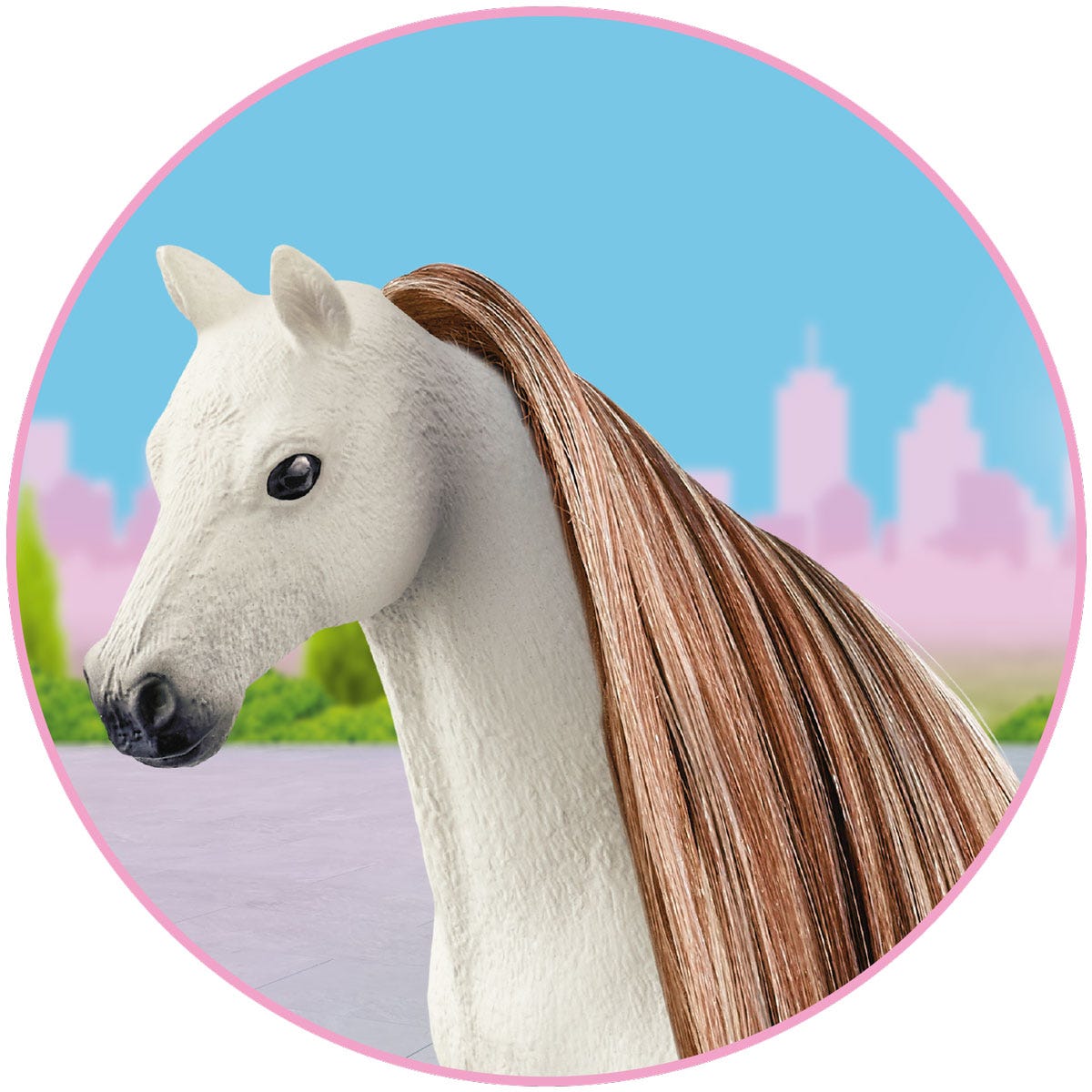 schleich-horse-club-beauty-horses-pferd-braun-gold-42653 image 2