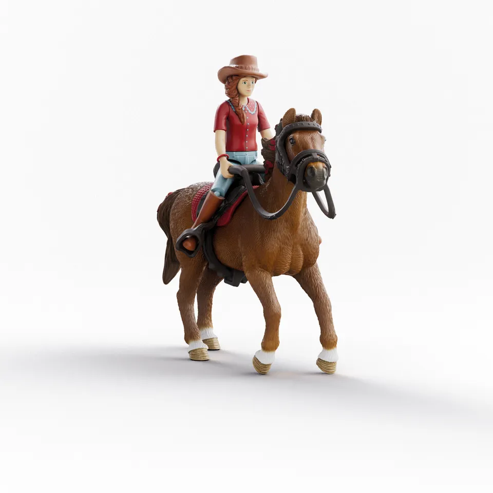 schleich-horse-club-42711-hannah-cayenne-pferd-reiterin image 1