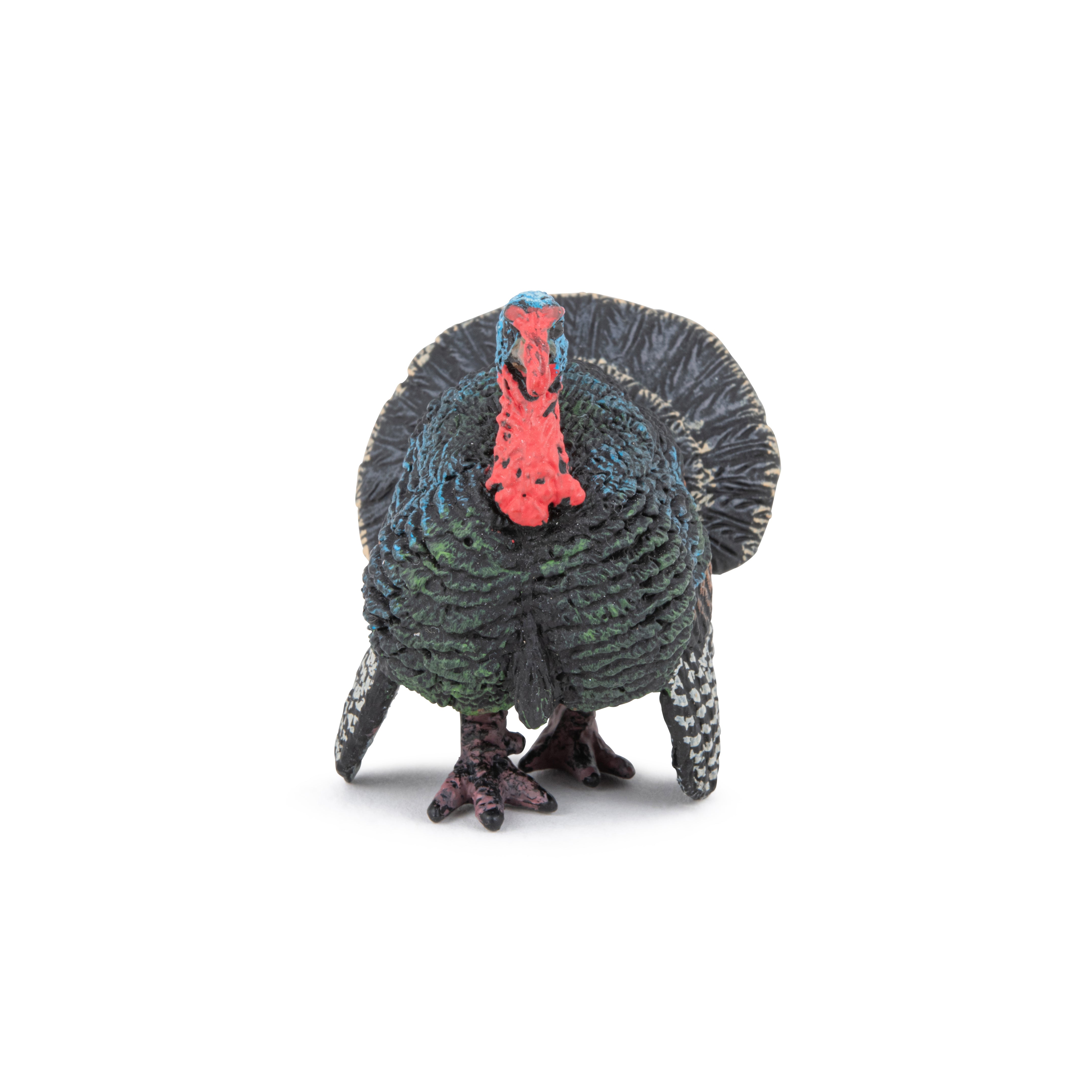 papo-farmyard-friends-truthahn-spielfigur-mit-gefieder image 3