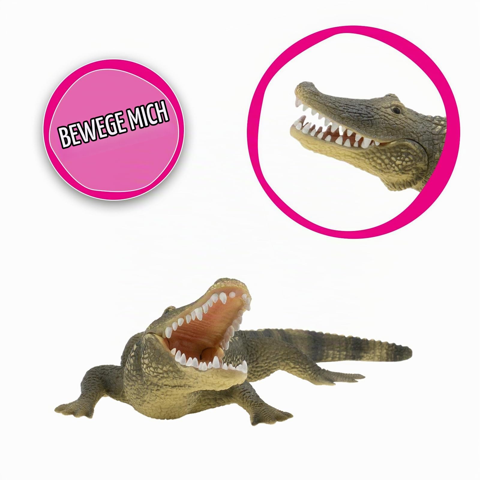 bullyland-safari-alligator-tierfigur-19-cm-pvc-frei image 3