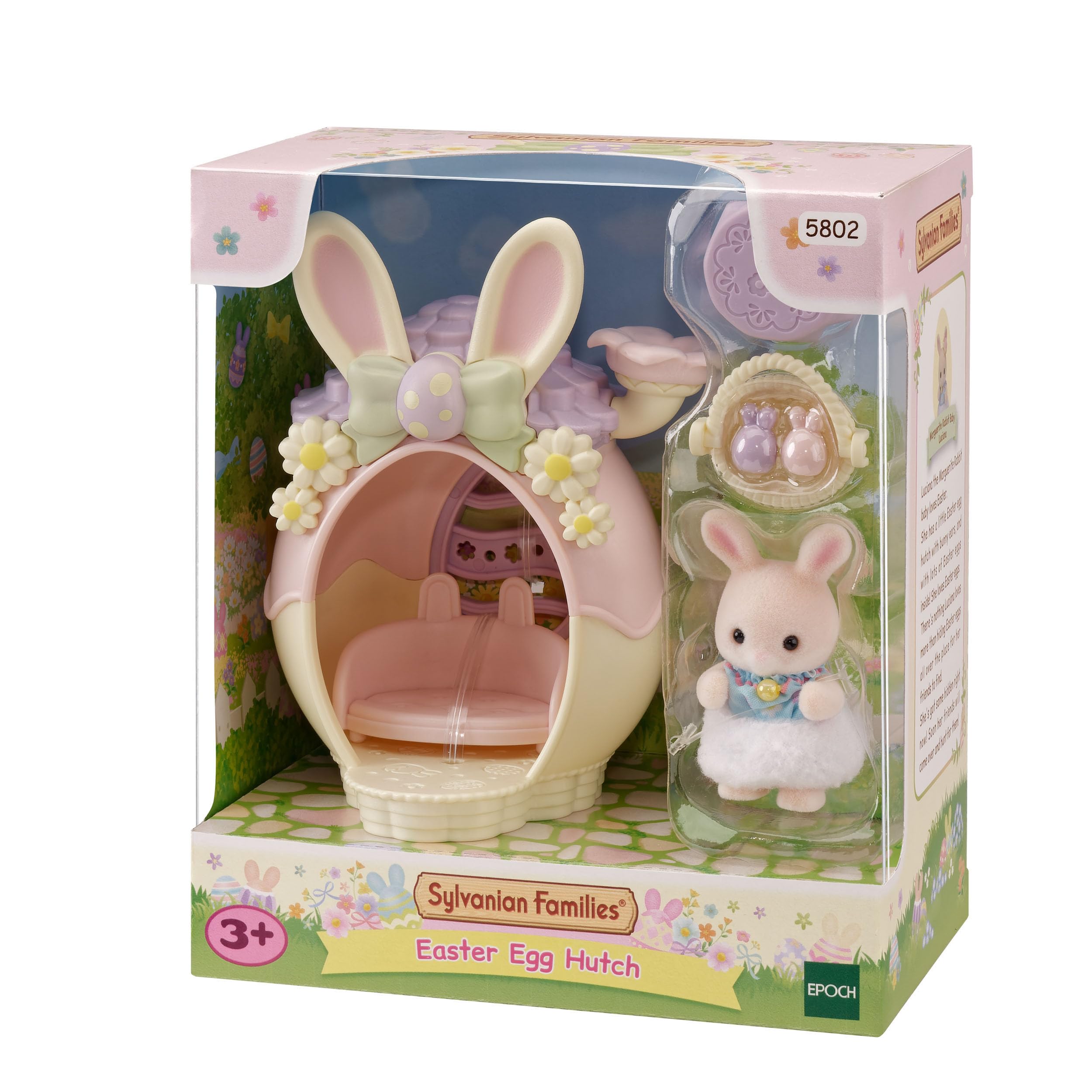 sylvanian-families-baby-party-5802-babyhasen-osterspa-hasenhaus image 1