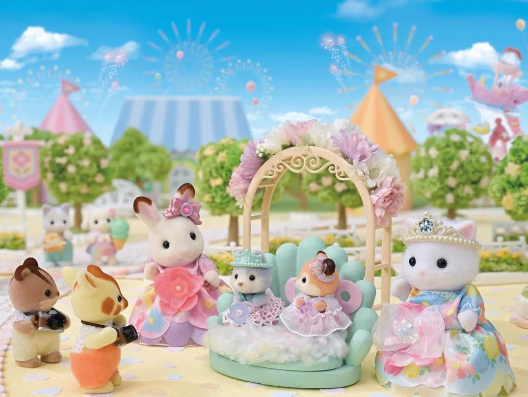 sylvanian-families-town-girl-5809-blumenprinzessinnen-set-4-figuren image 3