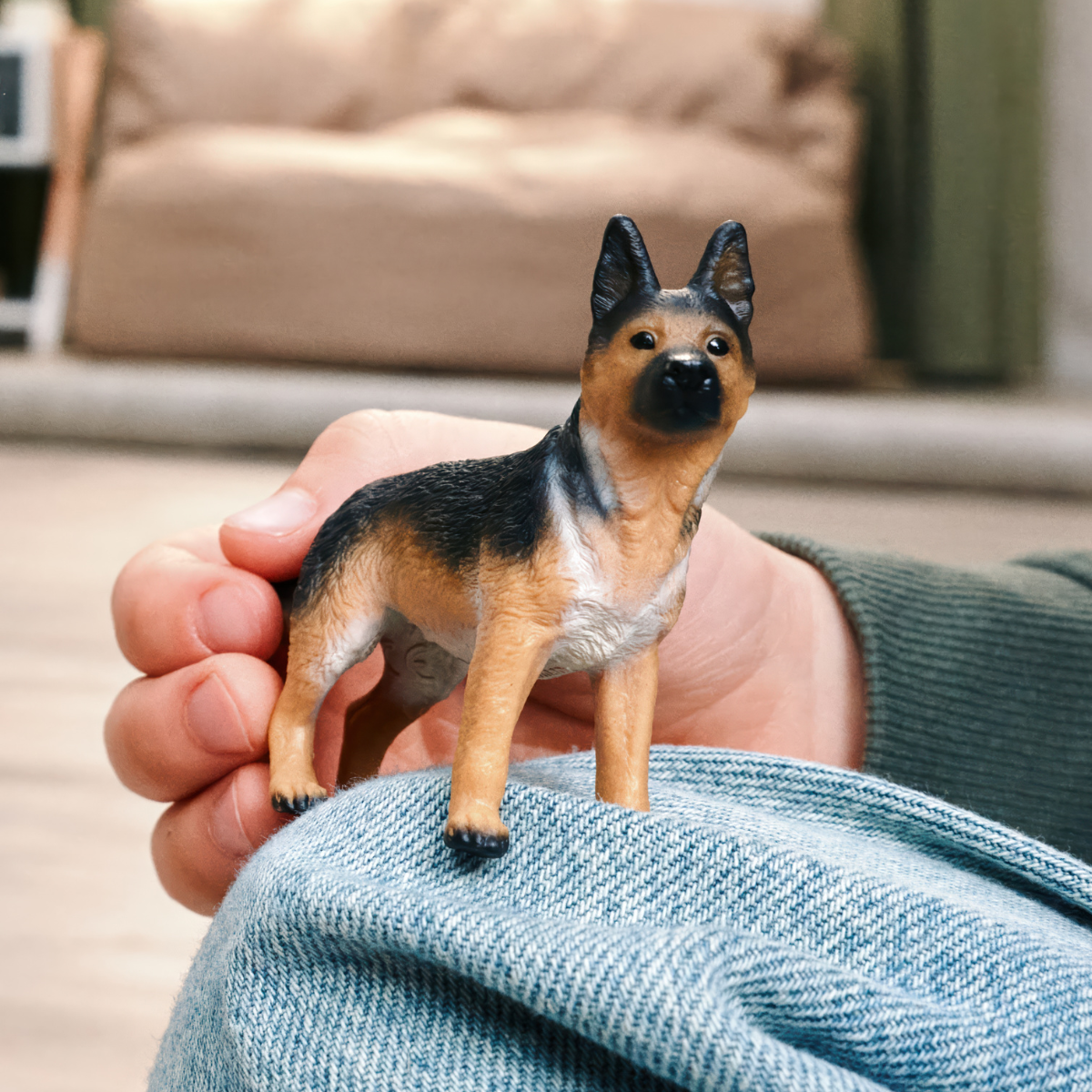 schleich-farm-world-deutscher-sch-ferhund-h-ndin-14924-spielfigur image 2