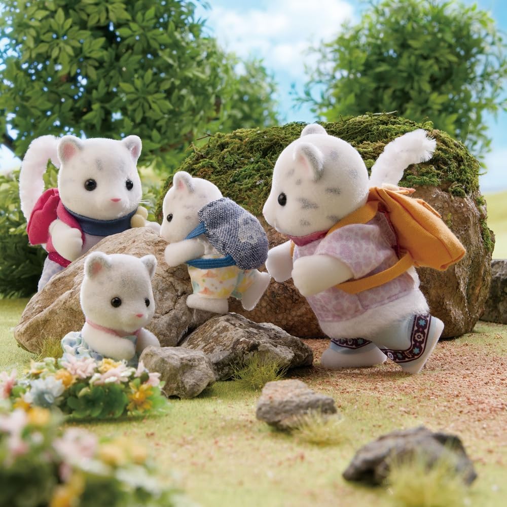 sylvanian-families-village-schneeleoparden-familie-5814-4-figuren image 5