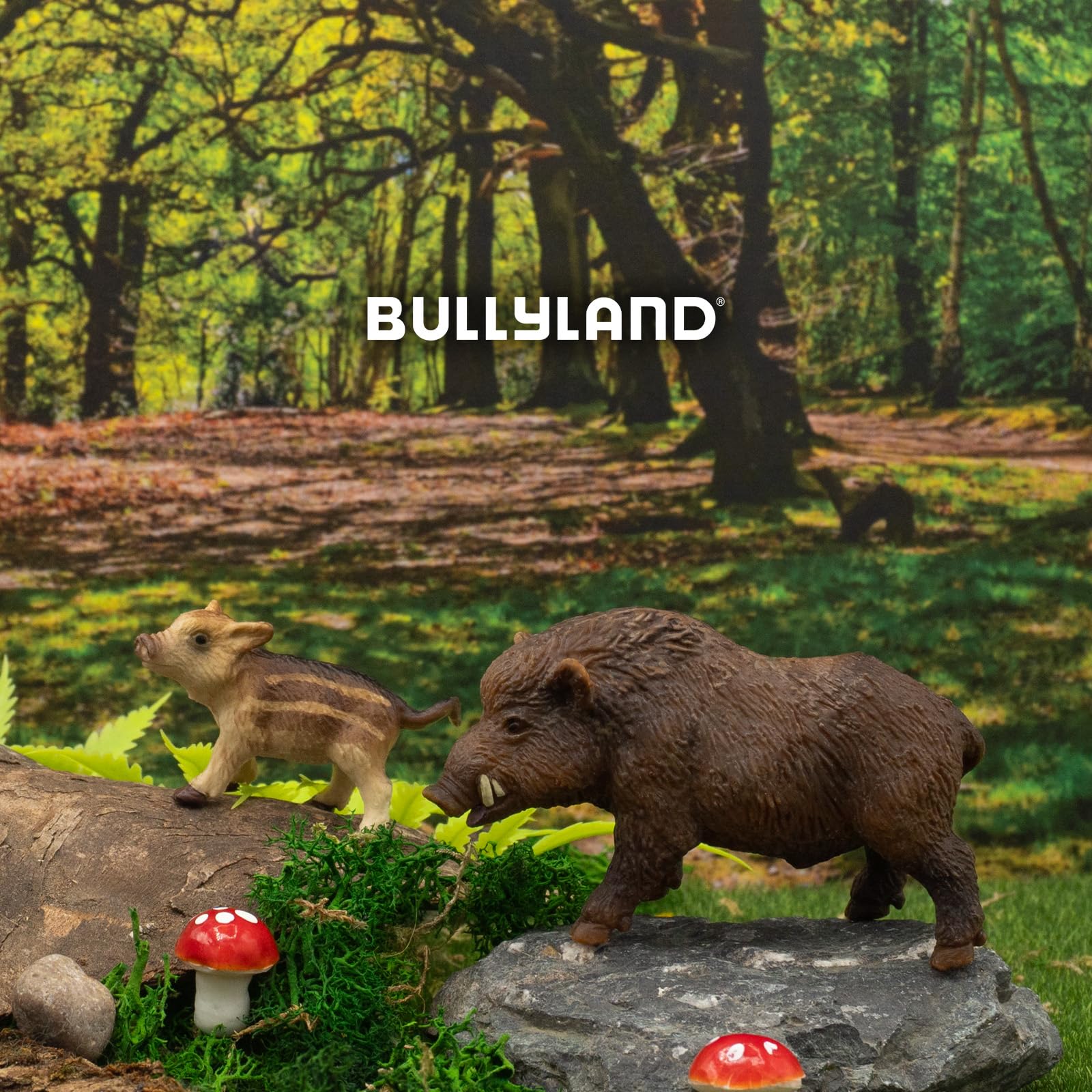 bullyland-forest-animals-wildschwein-64446-figur-8-cm image 6