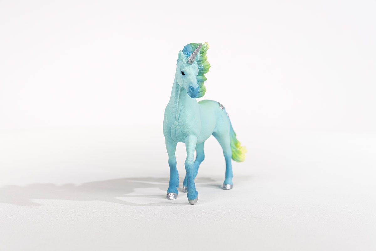 schleich-bayala-zuckerwatte-einhorn-hengst-70722-einhornfigur image 3