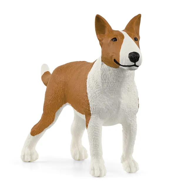 schleich-farm-world-13966-bullterrier-spielfigur-hund image 1
