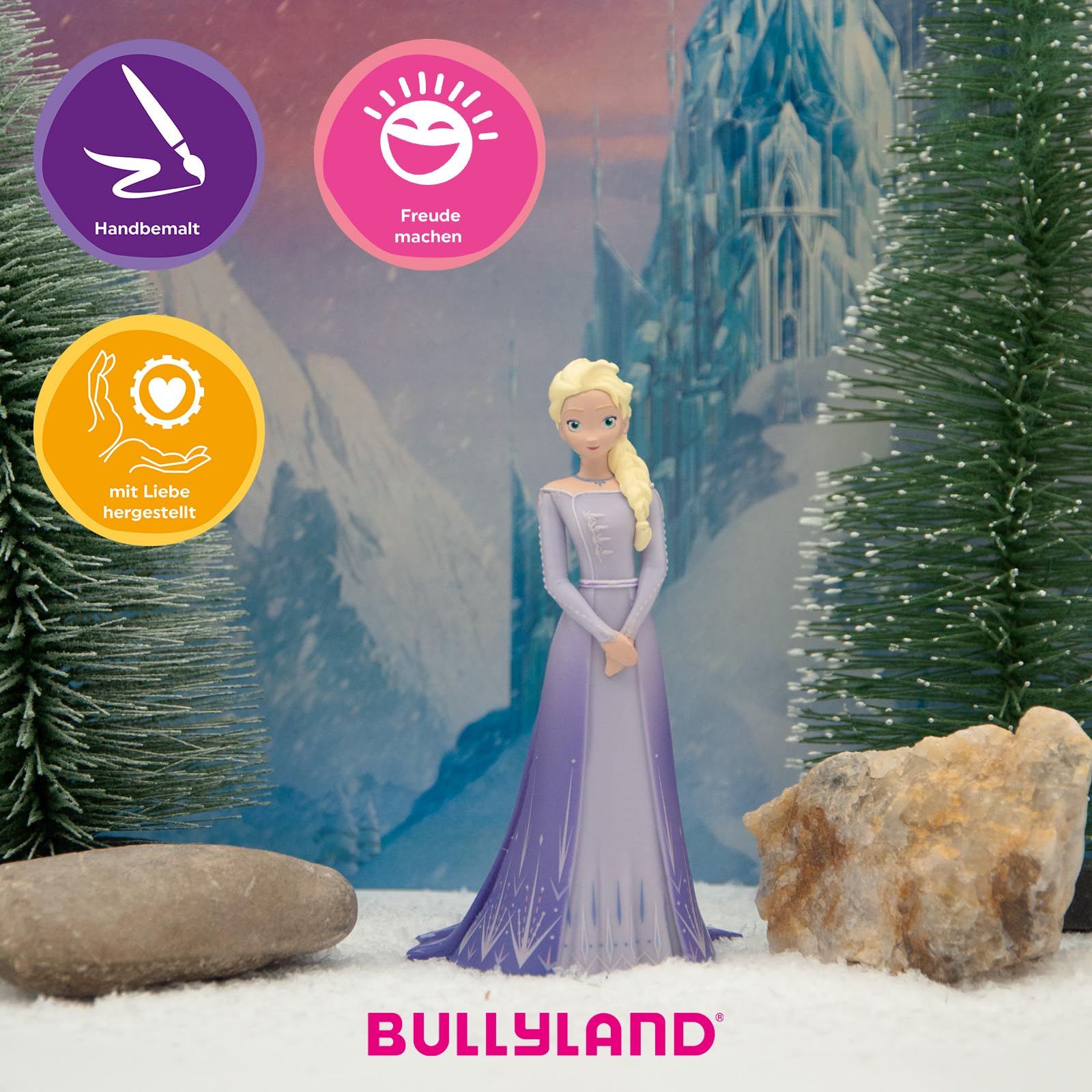 bullyland-13510-disney-frozen-2-elsa-spielfigur-lila-kleid image 5